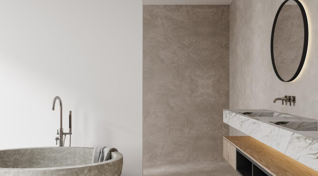 Pourquoi le béton ciré domine-t-il les tendances décoration de salle de bain ?