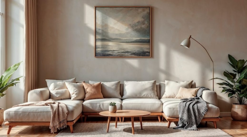 Couleurs et finitions : astuces pour un salon élégant et cosy